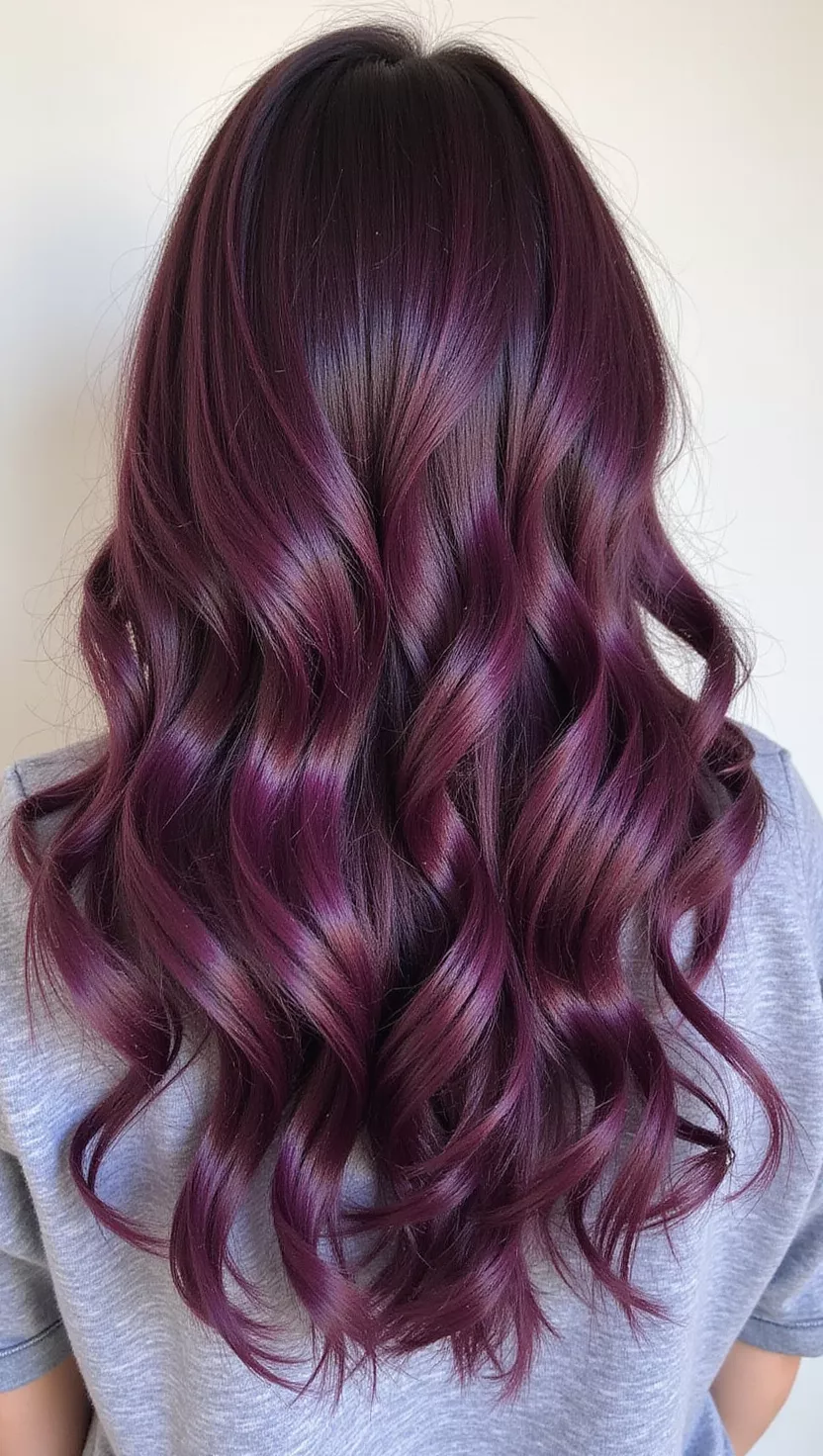 23 Plum Hair Color Ideas for Purple-Toned Makeover